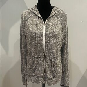 Gray Women's Hoodie lightweight large